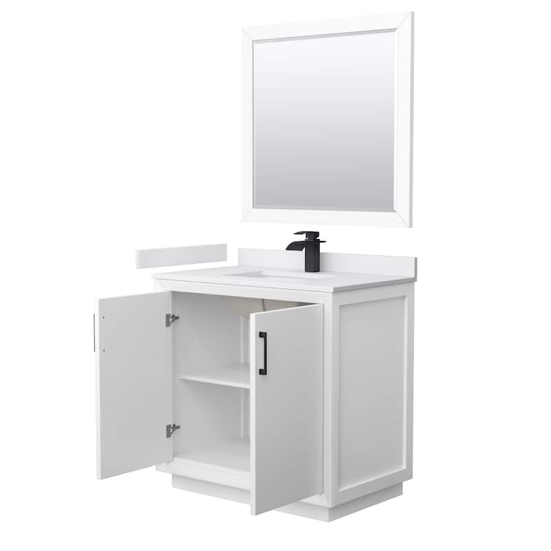 Wyndham Collection WCF414136S-VCA-UNSM34 Strada 36" Free Standing