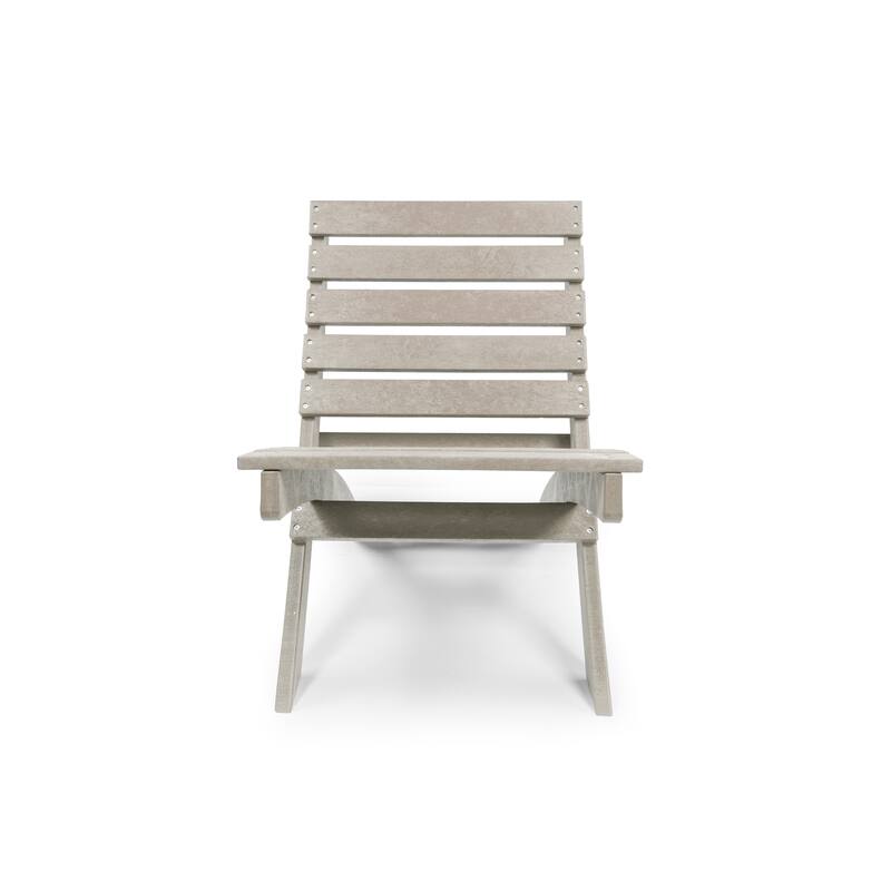 Versailles Quick Assembly All-Weather Outdoor Folding Patio Chair and Table Set - 3-piece