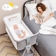 preview thumbnail 20 of 25, Babyjoy Baby Bed Side Crib Portable Adjustable Infant Travel Sleeper - See Details