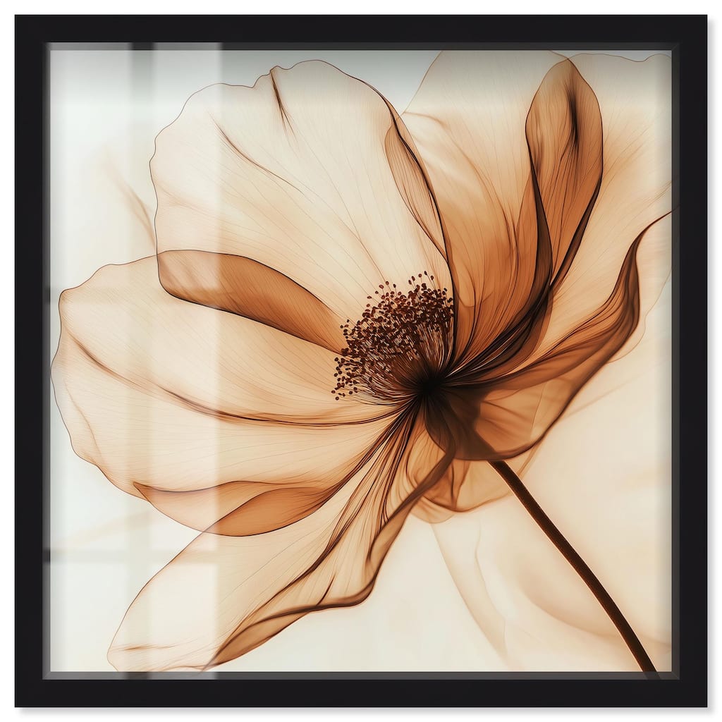 Fragile Elegance II Shadowbox by Art Remedy
