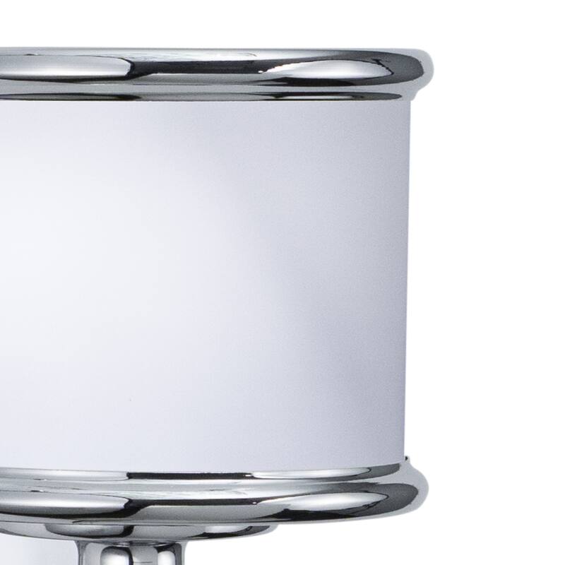 Carlisle 1 Light Chrome Bathroom Wall Fixture - 5.75-in W x 8-in H x 7.5-in D