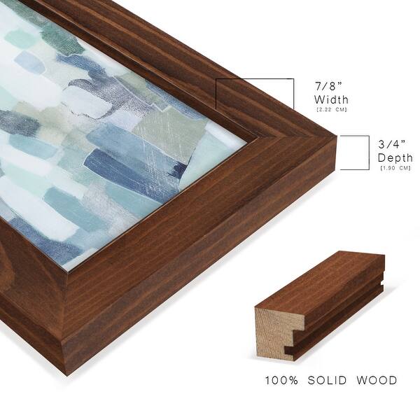 dimension image slide 0 of 11, Dusky Gale II -Framed Print w/glass-Cherry Red