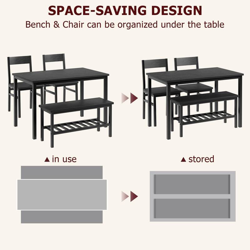 Dining Table Set for 4