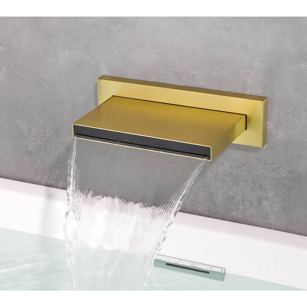 Waterfall Tub Faucet Wall Mount Tub Faucet