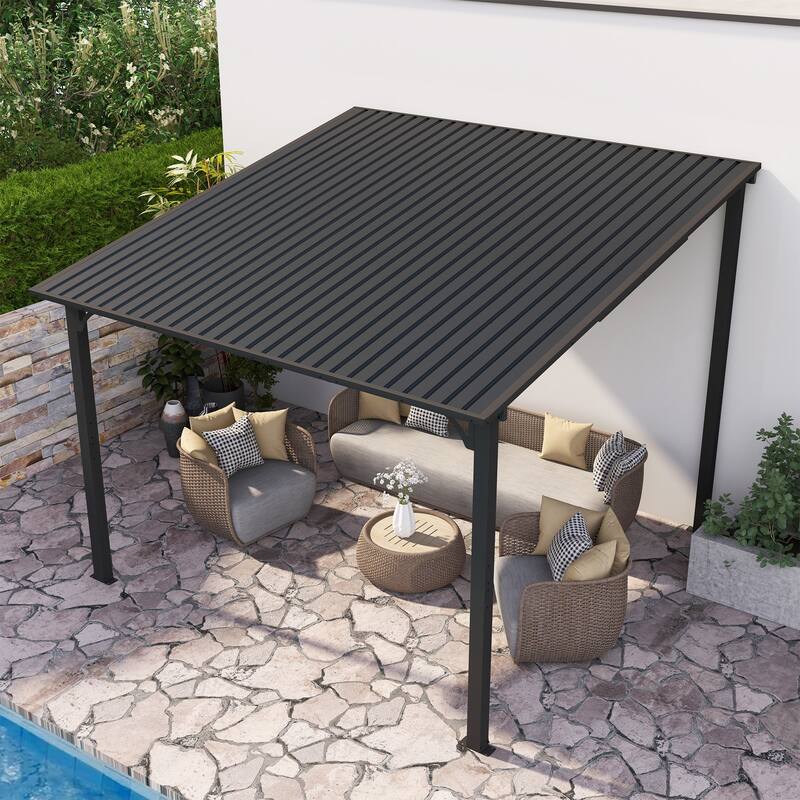 Outdoor Wall Mounted Gazebos Backyard Gazebo Awning