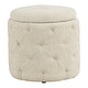 preview thumbnail 58 of 68, Erindale Round Storage Ottoman
