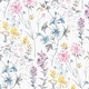 preview thumbnail 1 of 3, Laura Ashley Wild Meadow Multicolor Wallpaper