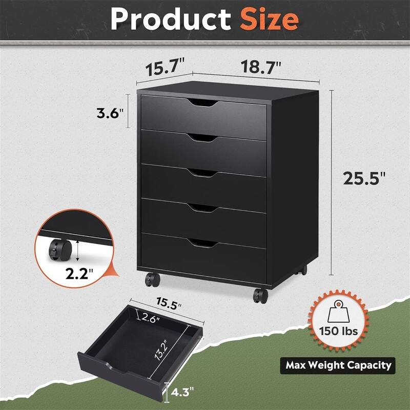 5-Drawer Chest