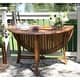Outdoor Dining Tables that Match International Caravan Resin Wicker Bar-height Barstool (Set of 2)