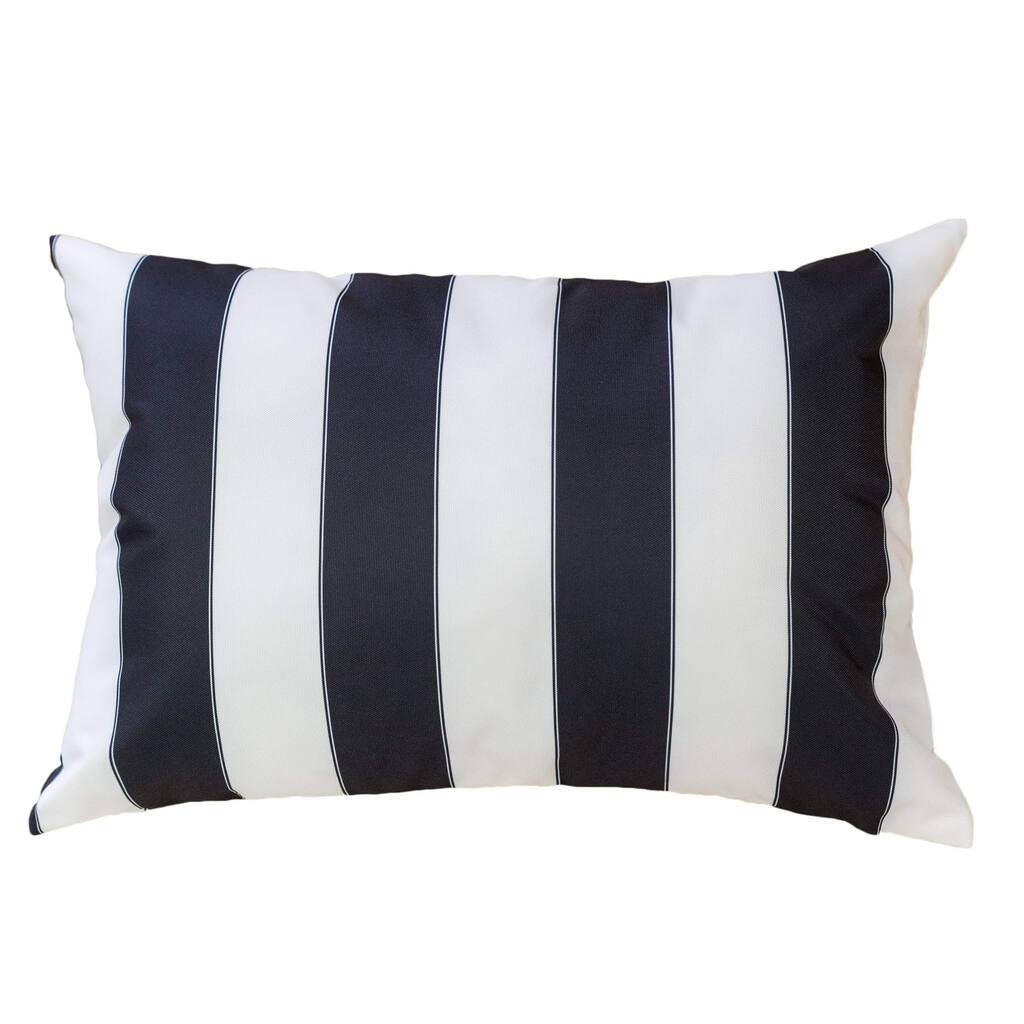 Horizon Stripe Pillow - Outdoor & Indoor Set of 2, 20x14 inch