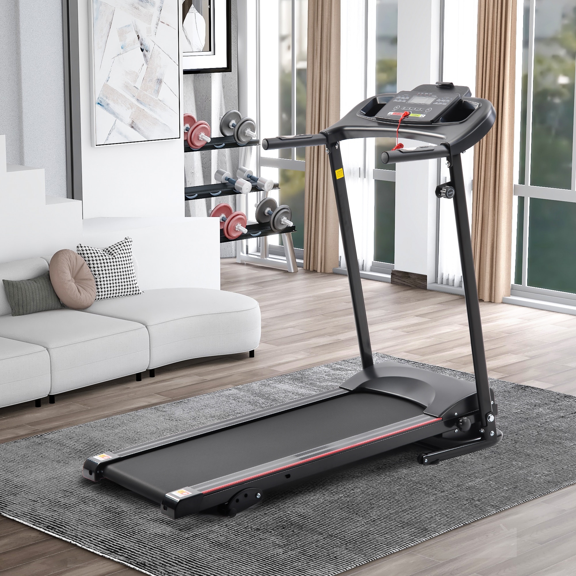Foldable treadmill for home clearance