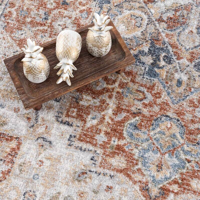 Akram Machine Washable Oriental Persian Area Rug