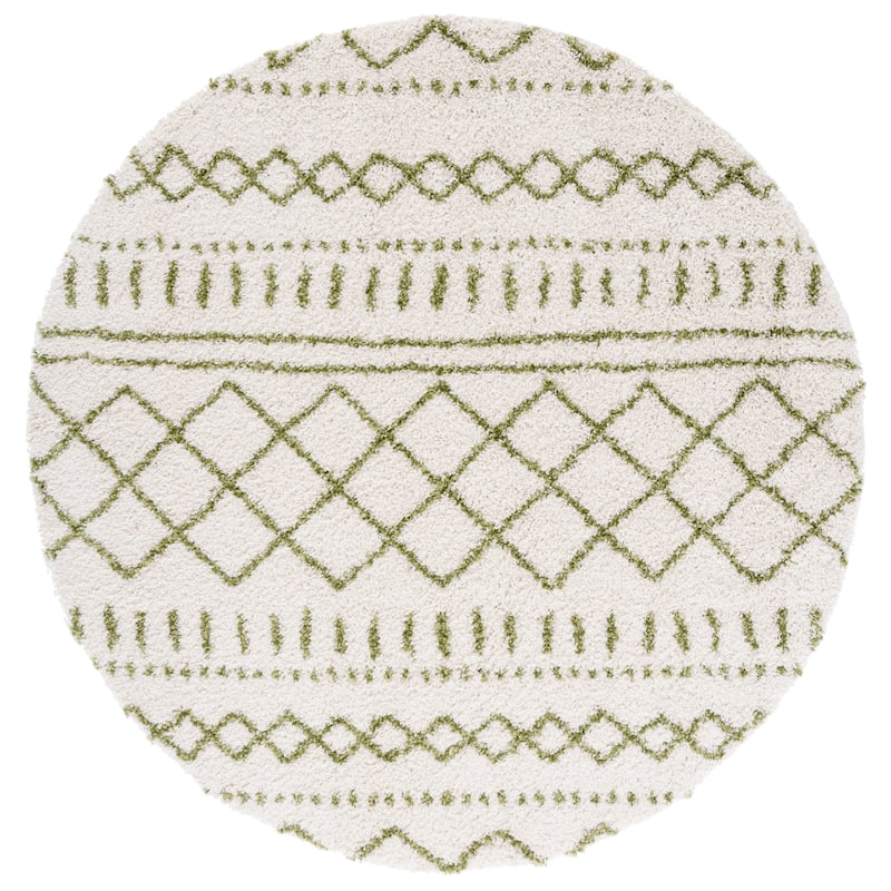 SAFAVIEH Arizona Shag Lotta Moroccan 1.2-inch Thick Rug