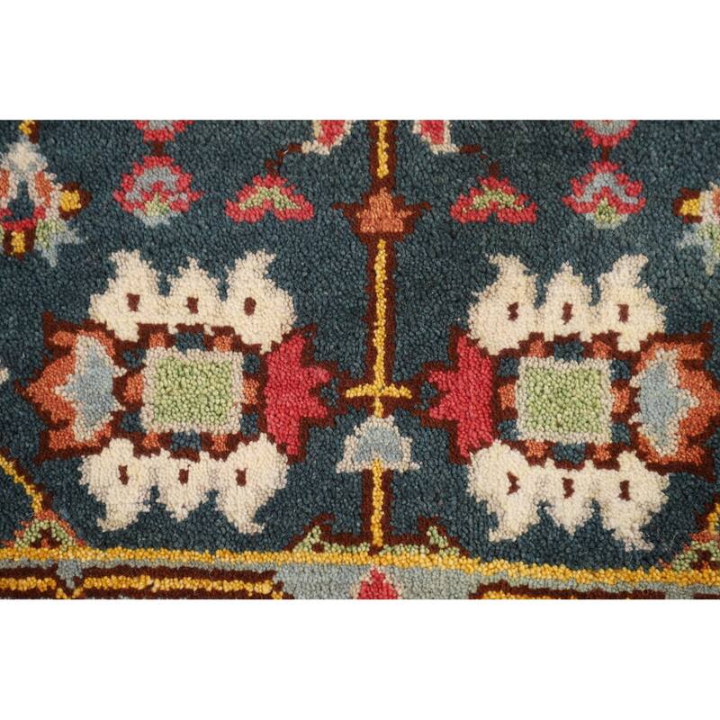 Oushak Oriental Foyer Rug Hand-Knotted Wool Carpet - 2'11"x 5'0"