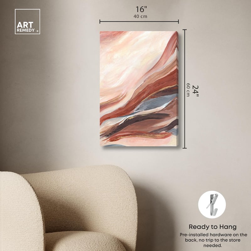 Dance of Colors Canvas by Art Remedy, Gallery Wrapped
