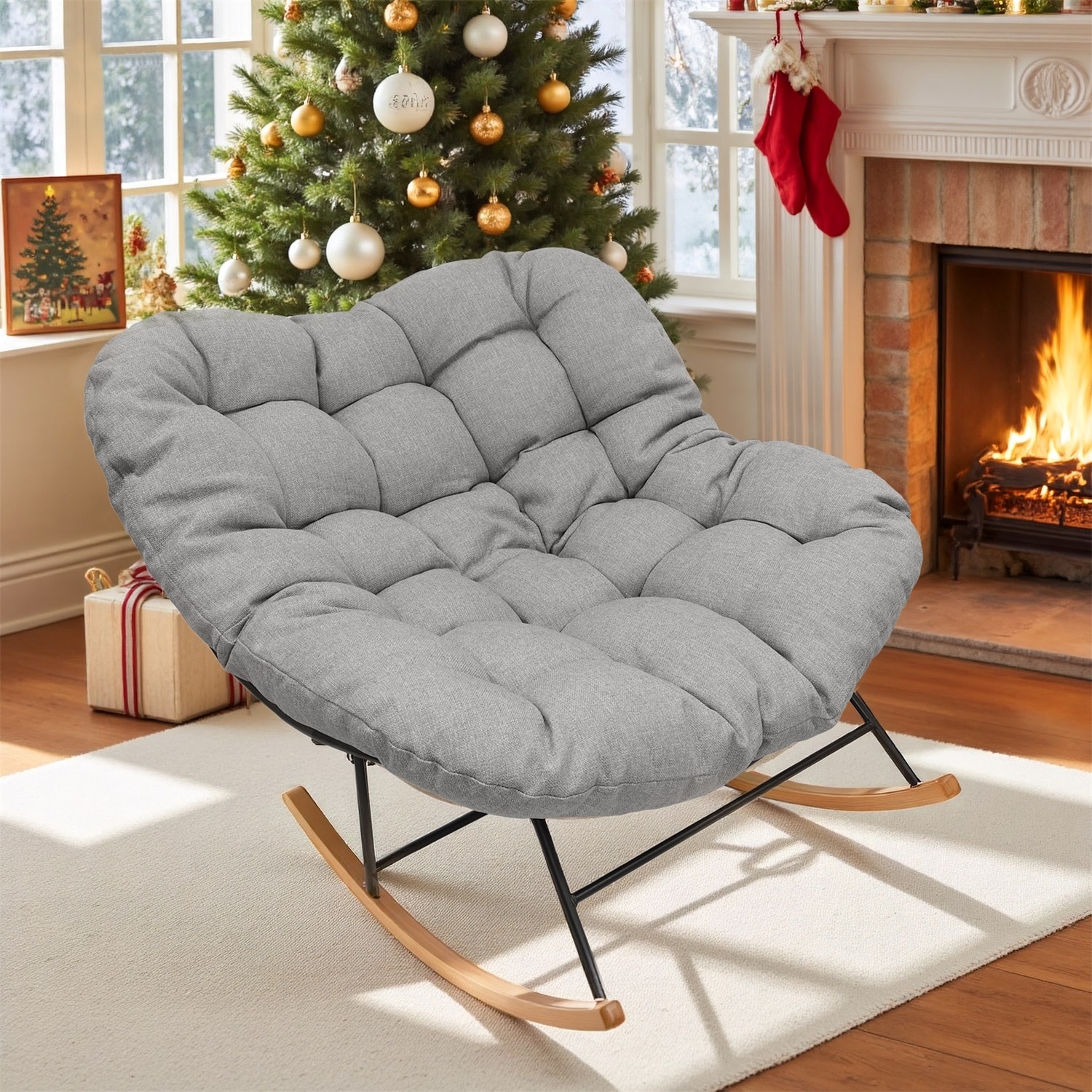 Giant-Patio-Rocking-Chair,-