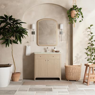 Gracyn 36" Single Vanity, Coastal Driftwood - 36