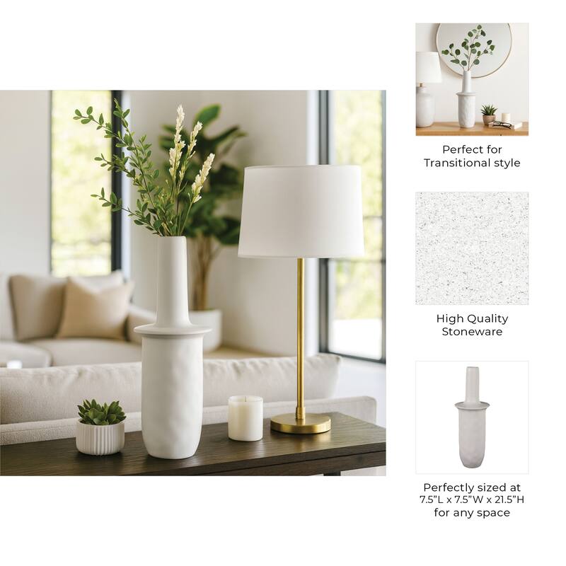 Ceramic Vase Sculptural Modern Contemporary Decorative Design
