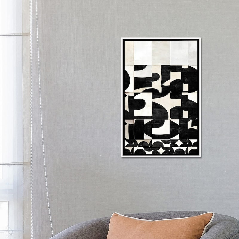 iCanvas "Scramble" by Nikki Chu Framed Canvas Print
