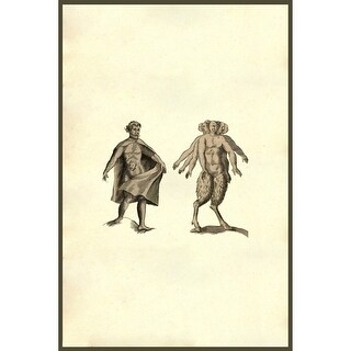 Monstrum Biceps And Septiceps. Multi Armed Men. From The 1642 Book ...