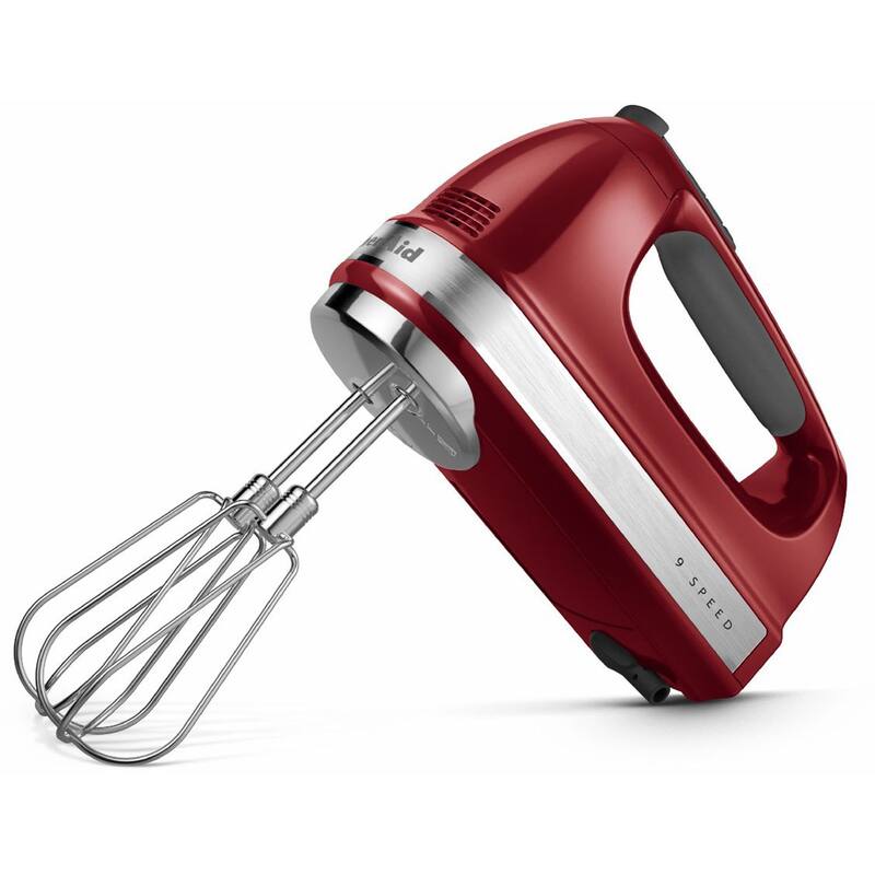 KitchenAid 9-Speed Hand Mixer with Turbo Beater II Accessories