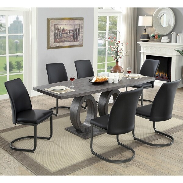 Modern dining room best sale sets 7 pieces
