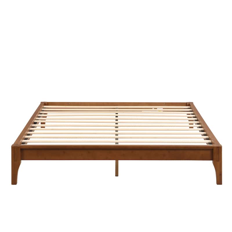 Wood Full/Queen/King Size Platform Bed Frame