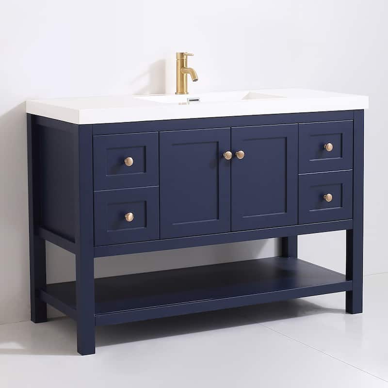 Winslow 48" Single Bathroom Vanity Set