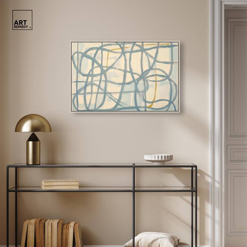 Unbroken Line II Canvas by Art Remedy