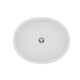 preview thumbnail 10 of 8, Karran Valera 16" Vitreous China Vessel Bathroom Sink in White