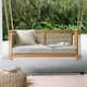 Option Natural Teak/Oyster Cushion