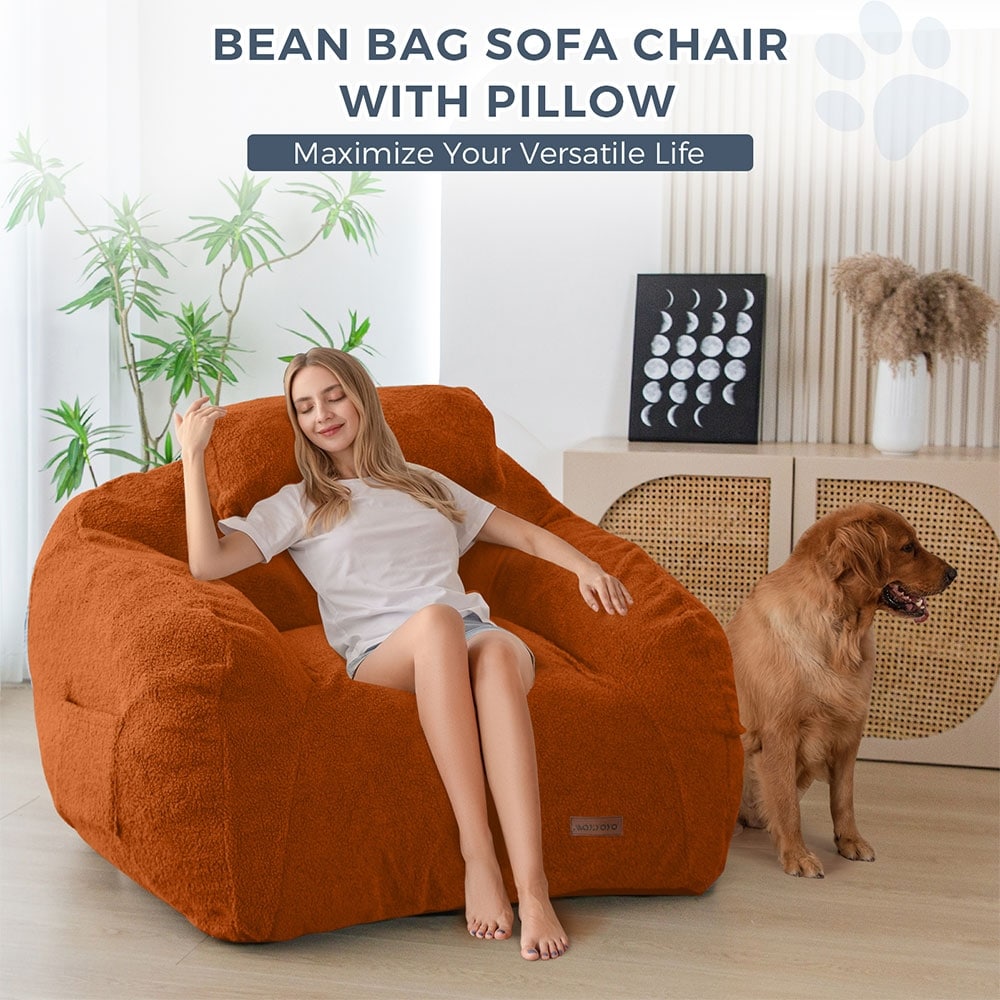 Giant pillow bean bag hot sale