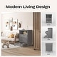 preview thumbnail 21 of 35, Roomfitters Dog Feeding Station with 2 Elevated Dog Bowls, Tilt Out Pet Feeding Cabinet Station