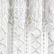 preview thumbnail 35 of 41, Lush Decor Boho Macrame Textured Cotton Valance/Kitchen Curtain/Wall Decor