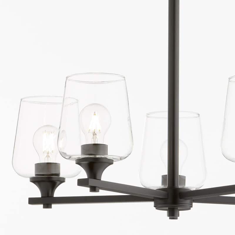 Quorum International 658-5 Veno 5 Light 26" Wide Chandelier