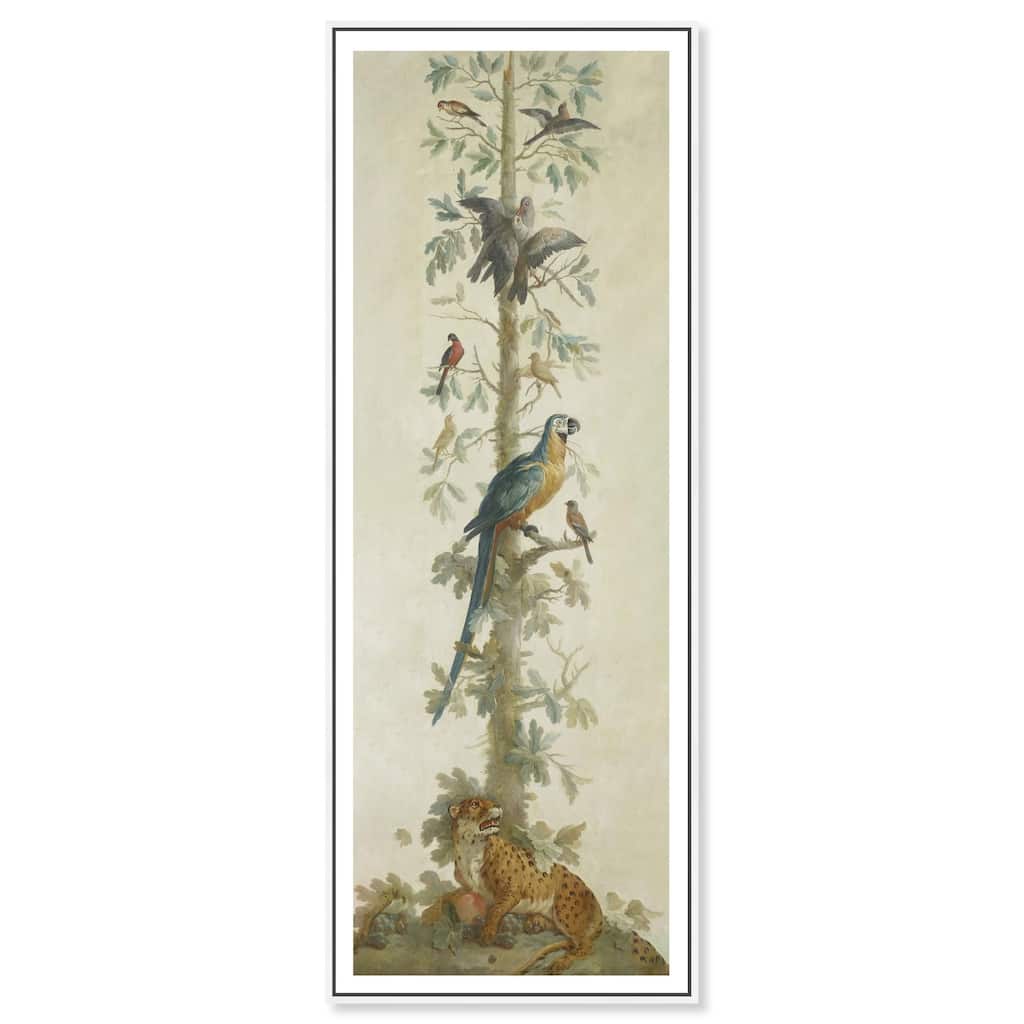 Leopard and Papagayo Panoramic Canvas by Art Remedy