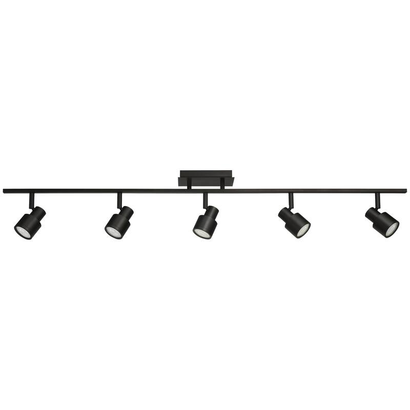 Access Lighting Lincoln 5 Light Adjustable LED Track - Matte Black