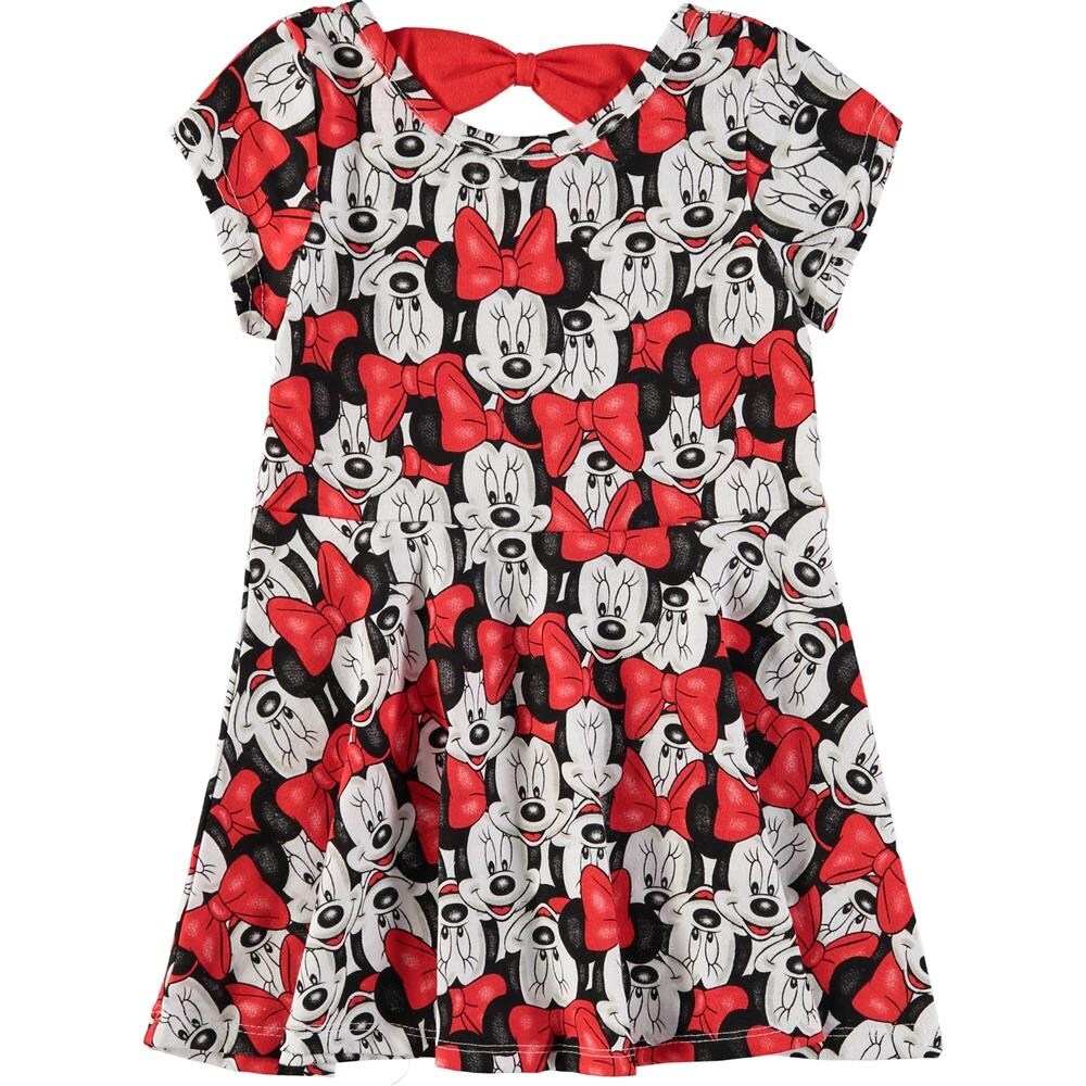 minnie mouse print dress