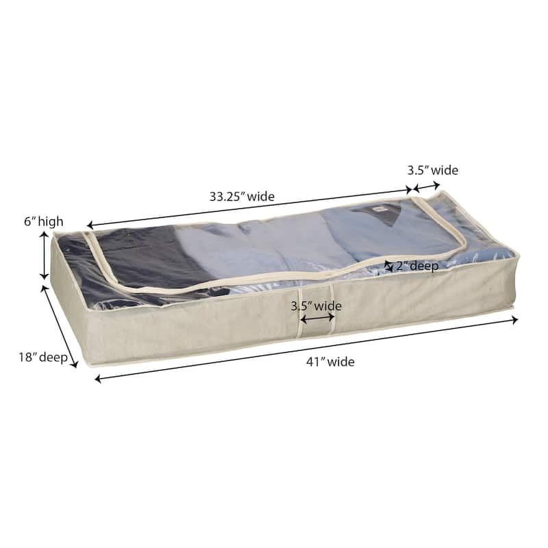 Household Essentials Under Bed Storage Chest