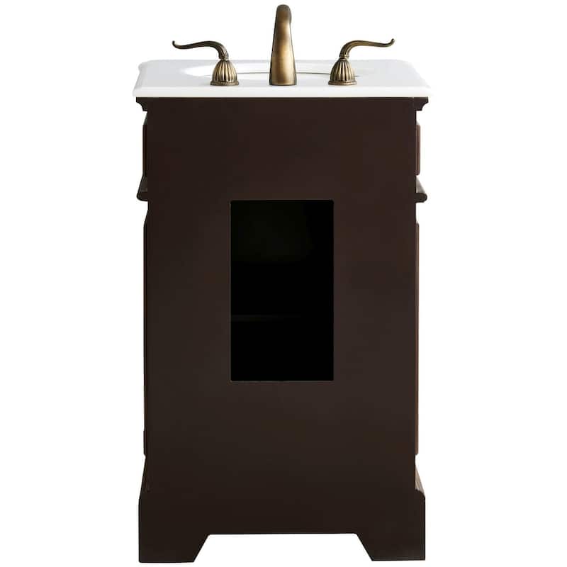Elegant Lighting VF30421-VW Retro 21" Free Standing Single Basin