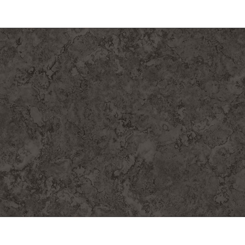 Seabrook Designs Water Stone Faux Finish Unpasted Wallpaper - 27 in. W x 27 ft. L - Espresso