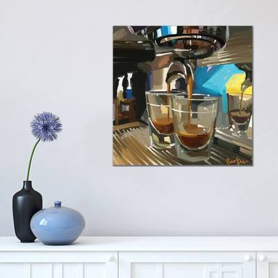 iCanvas "Double Espresso" by Teddi Parker Canvas Print