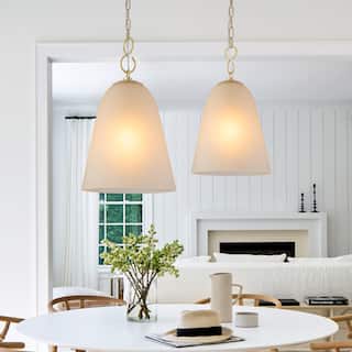 Modern Champagne Bell Pendant Light Lighting for Kitchen Island