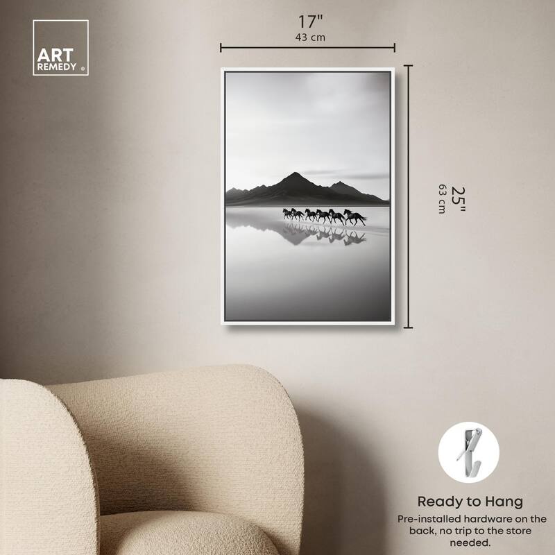 Run of Freedom I Canvas by Art Remedy