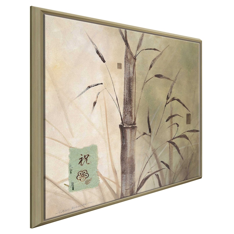 "Bamboo Sanctuary I" Print on Floating Canvas