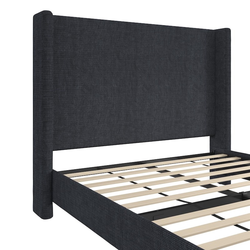 Avenue Greene Esma Upholstered Platform Bed