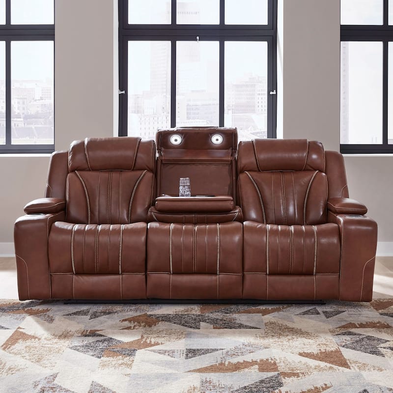 Liberty Furniture Caswell Living Room Leather Upholstery Sets - Recliner, Sofa, Loveseat