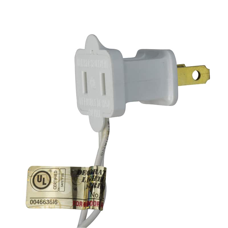 White Alaskan Pine Artificial Christmas Wreath, 48", Warm White LED