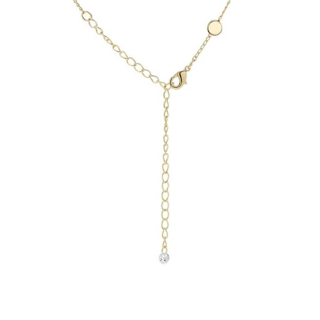 Victoria Townsend Gold Flat Disk Link Chain Necklace