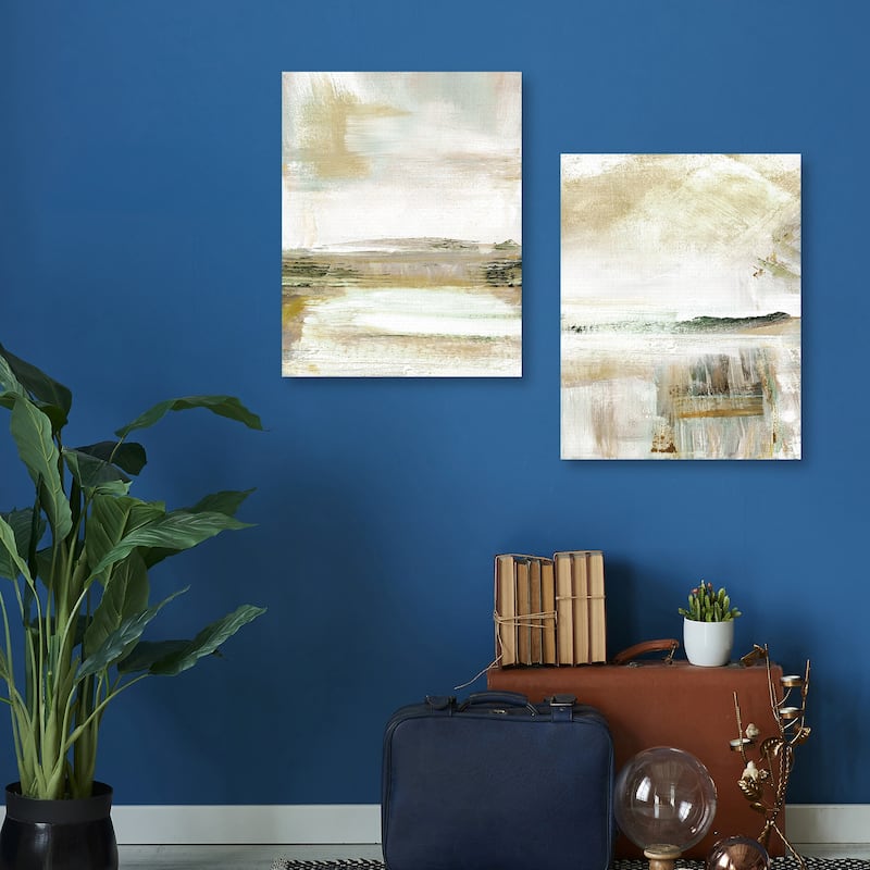 Summer Haze I, Summer Haze II by Judith Shapiro Canvas Art Prints
